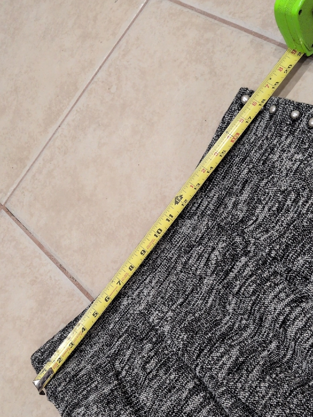 Karl Lagerfeld Pleated Knit Skirt Size 14 - Picture 3 of 5